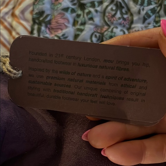 MOU Purple and Pink Shearling Moccasins, NWOB, size 9-10 (read desc) - Picture 8 of 11